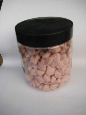 Koristekivi roosa 350g purkki 101095