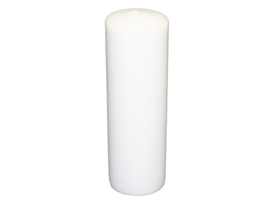 PÖYTÄKYNTTILÄ 80X300MM VALKOINEN 225690