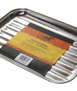 TERÄSTARJOTIN 34,5X24,5cm Mustang 229377