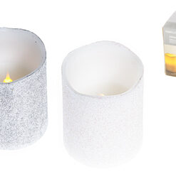 LED-KYNTTILÄ  Glitter 10cm 246979