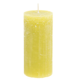 PÖYTÄKYNTTILÄ RUSTIK oliivi 15x7cm 255248