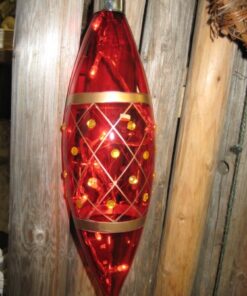 Led-valo punainen 24cm 76302