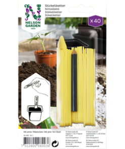 NIMIKYLTTI muovi 40kpl+kynä 6003