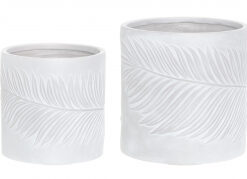 RUUKKU Leaf valkoinen 37x37cm 602247