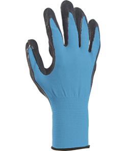 KÄSINE Comfort turkoosi/musta koko 10 7261-10