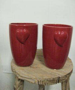 Maljakko Amor punainen 201851