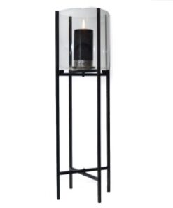 METALLIJALKA LASILYHTY 65x20,5cm LY293