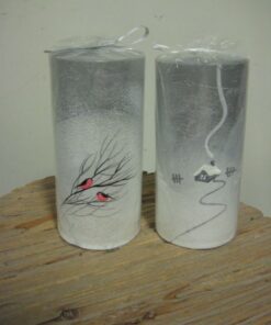 PÖYTÄKYNTTILÄ 15cm TALVIAIHE 259880