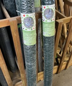 JÄNISVERKKO vihreä muovitettu1,2x10m