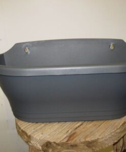 RUUKKU Corsica wall basket 39cm antrasit