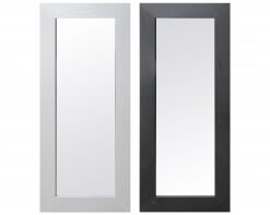 SEINÄPEILI musta/valkoinen 58X138cm 234148