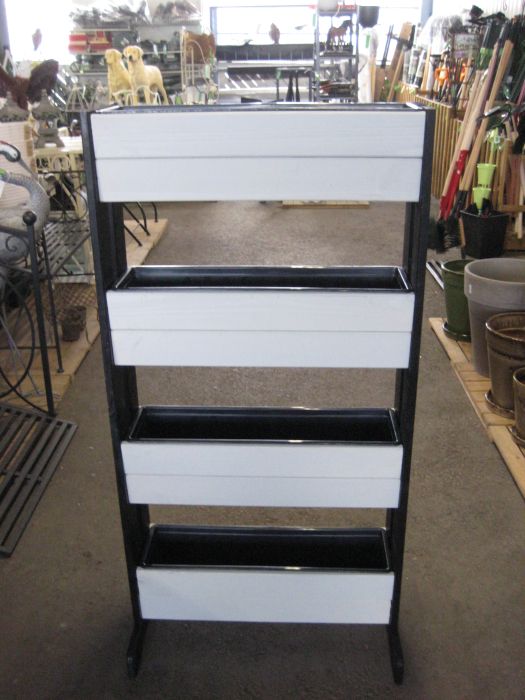 KUKKASEINÄ 4-tasoinen 125x40x64cm