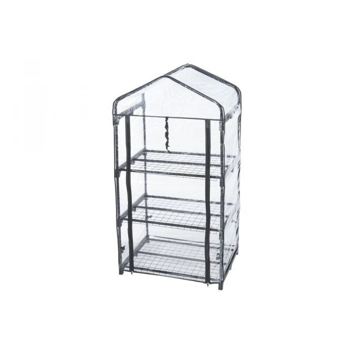 KASVIHUONE 3-hyllyä 130 cm 313686
