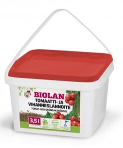 TOMAATTI- JA VIHANNESLANNOITE 3,5ltr Biolan