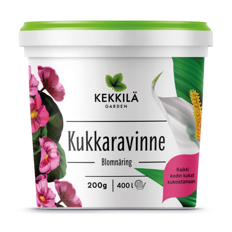 KUKKARAVINNE 200g jauhe Kekkilä