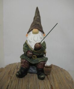 Puutarhatonttu ongella 26 cm 37000413