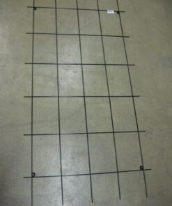 METALLISÄLEIKKÖ RUUTU 75x150cm