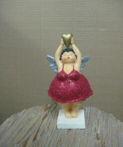 JOULUENKELI GRETA punainen k 21 cm 140573