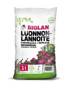 LUONNONLANNOITE 1ltr Biolan kanankakka + merilevä