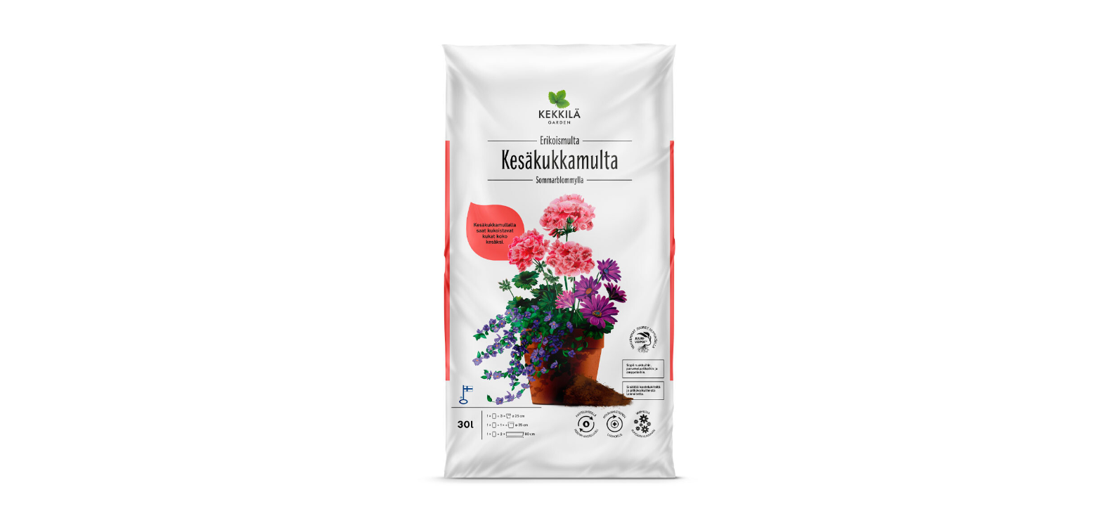 KESÄKUKKAMULTA 30 ltr Kekkilä