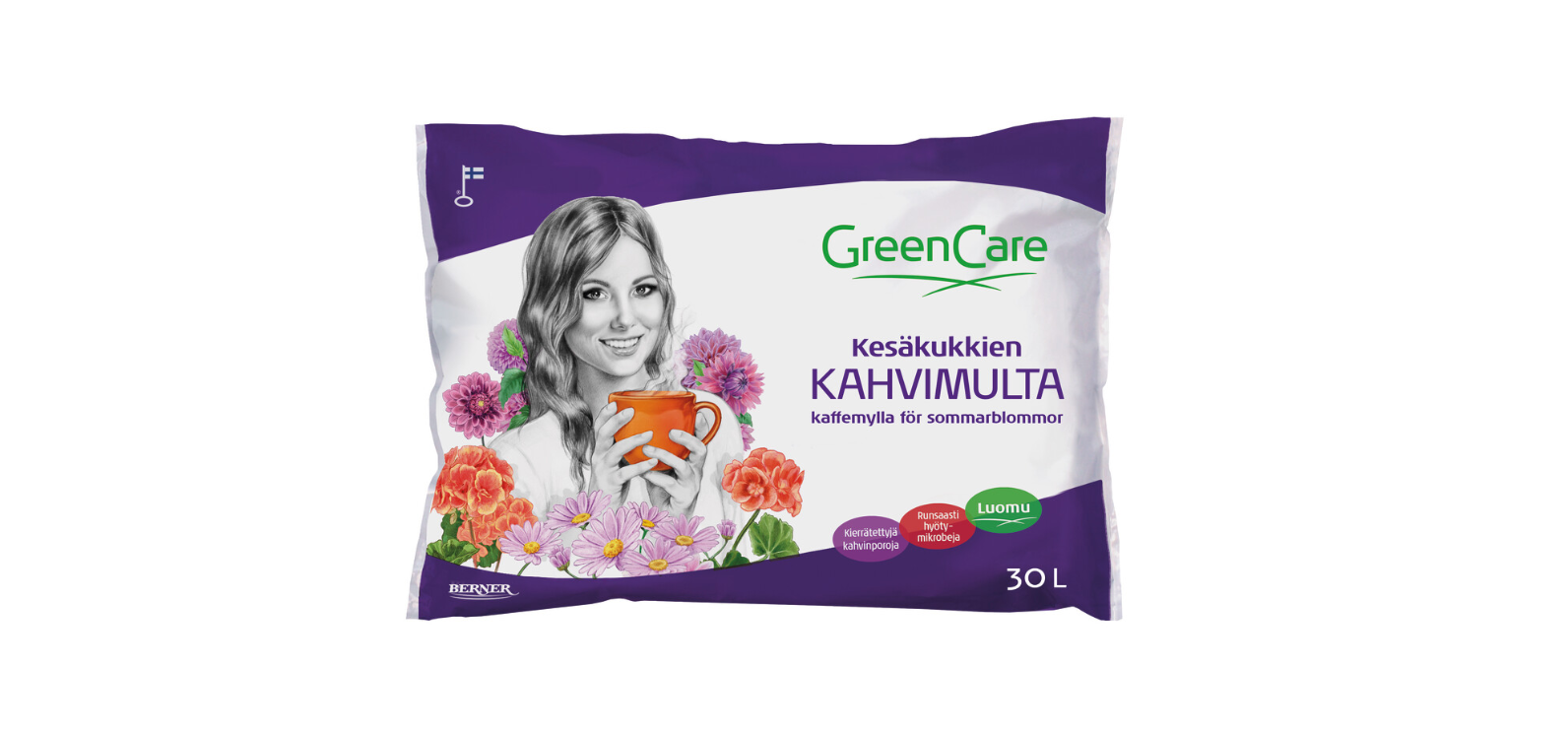 KESÄKUKKIEN KAHVIMULTA 30 ltr GreenCare