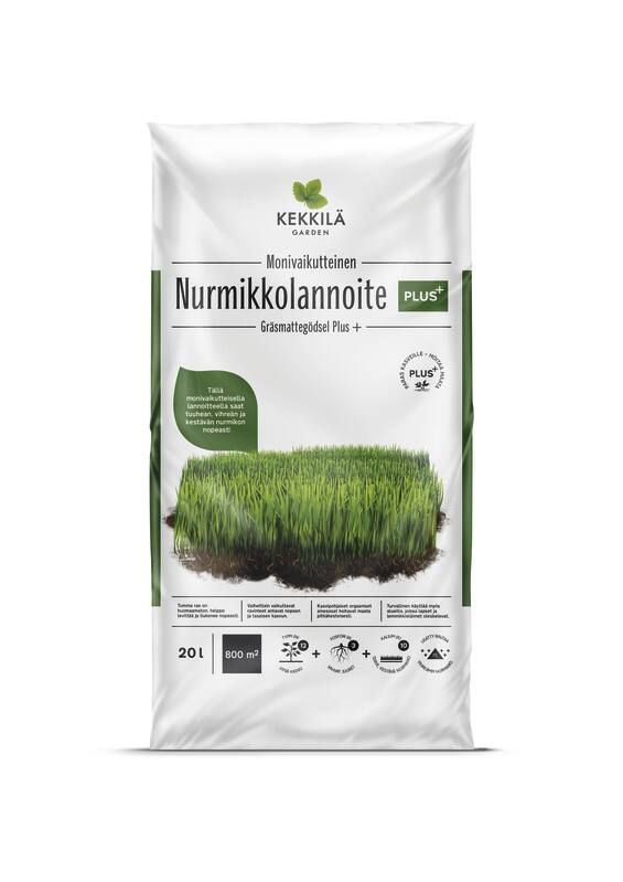 NURMIKKOLANNOITE Plus+ 20 ltr Kekkilä