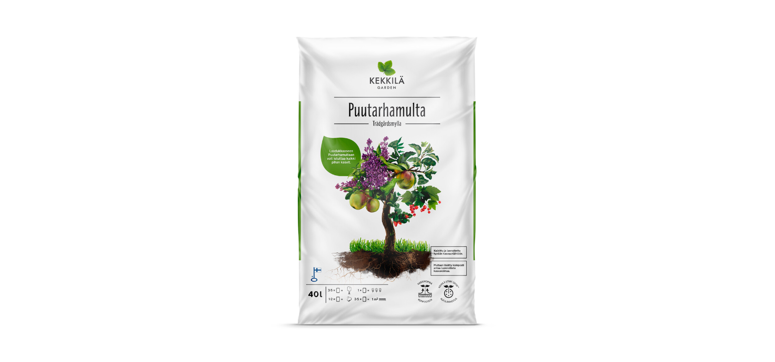 PUUTARHAMULTA 40 ltr Kekkilä
