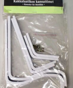 PARVEKELAATIKON kannattimet valkea 90969