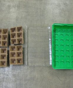 MINIKASVIHUONE + 24 turveruukkua 67096