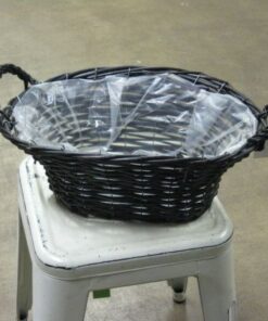 Pajukori Kloker musta 33x23x14cm 130366