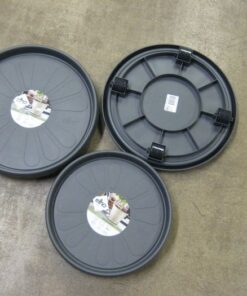 RUUKUNALUNEN pyörillä 35cm antrasit