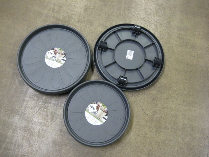 RUUKUNALUNEN pyörillä 35cm antrasit