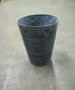 METALLIRUUKKU sydän+raidat Q14,5cm K17cm