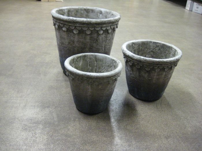 SAVIRUUKKU koristereuna 24x25cm harmaa