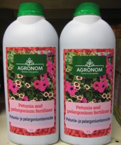 Petunia- ja pelargonilannoite 1 ltr