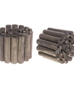 NURMIKONREUNA puu 20cm x 2m musta 276649