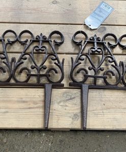 Kukkareunus valurauta 27x27cm PS19