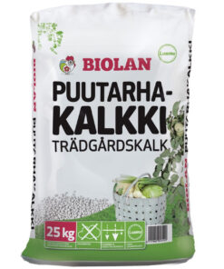 Puutarhakalkki 25kg rakeinen Biolan