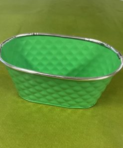 Vohveli peltiruukku soikio 20x10x10cm 1690